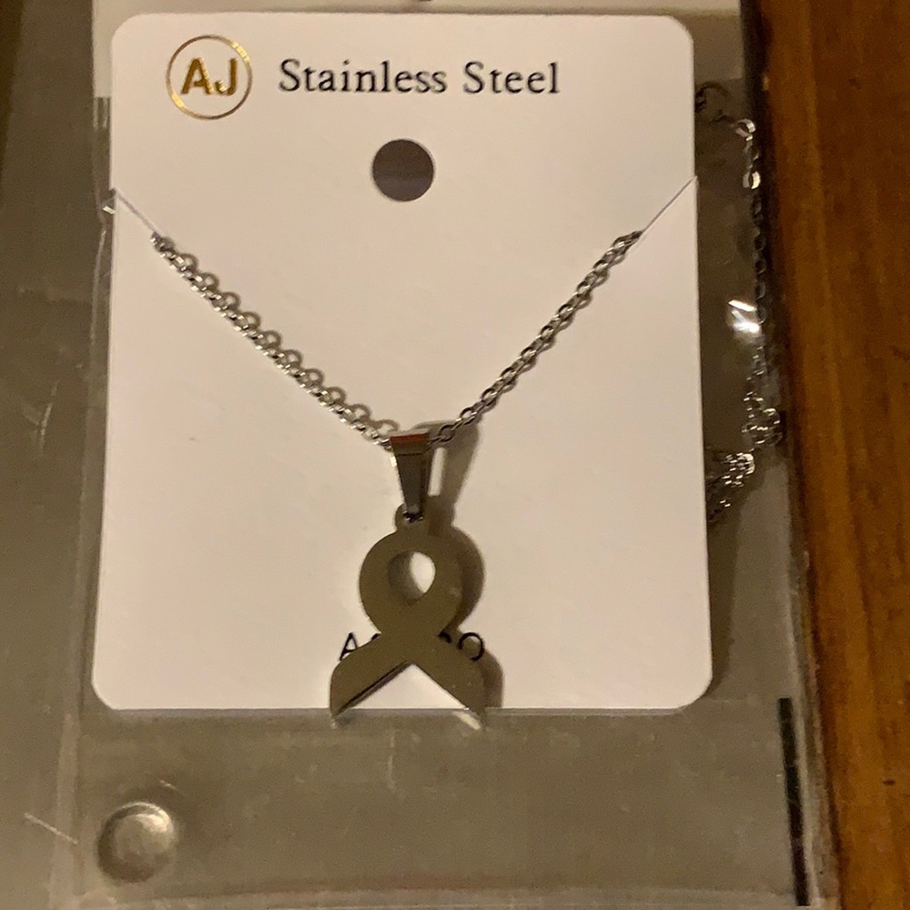 All Awareness Stainless Steel Necklace.